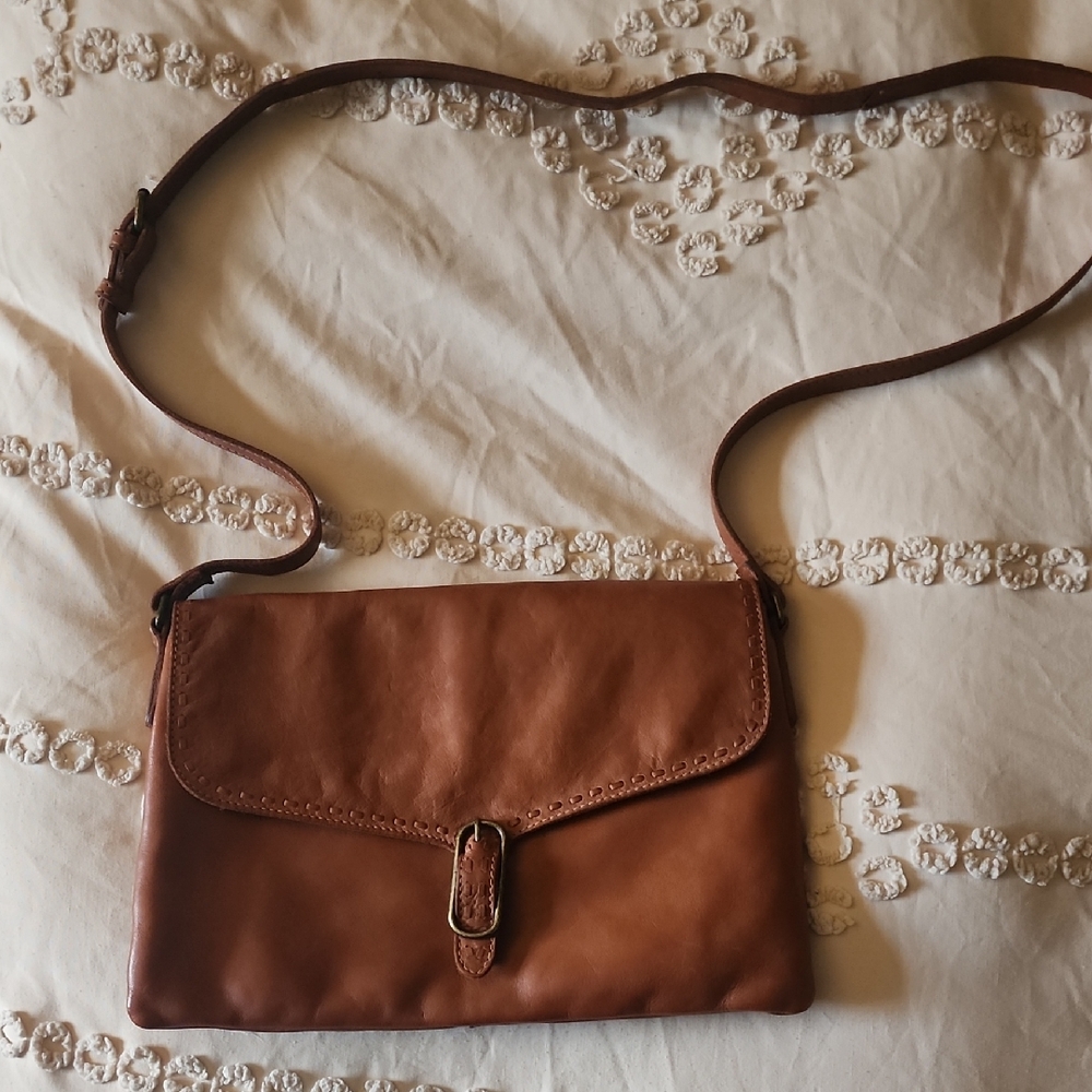 Soft Genuine Leather Crossbody NWT